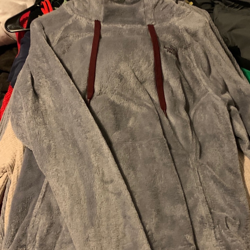 Grey north face